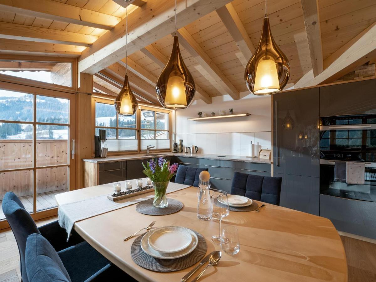 Luxusappartement Alpenliebe Oberndorf in Tirol Exterior foto